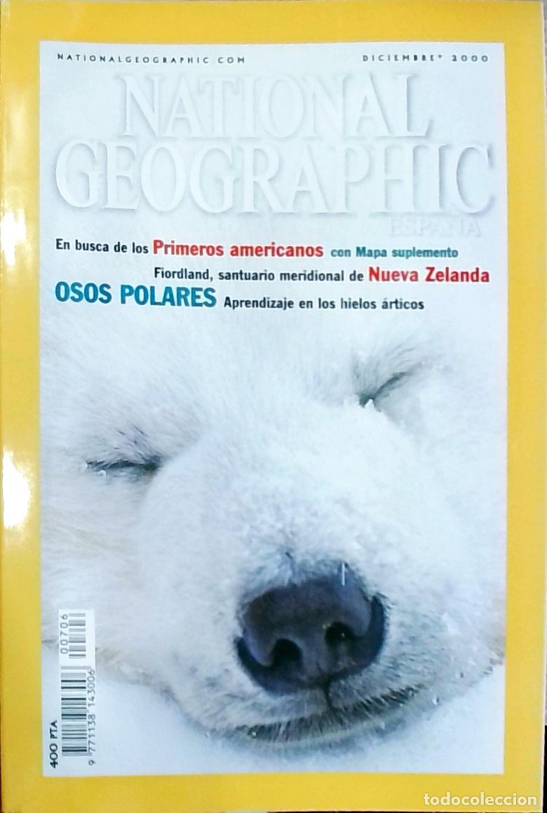 Libros: Nationa Geographic Espa&ntilde;a. Diciembre vol. 7 n&ordm; 6 (1): En busca de los primeros americanos con mapa d