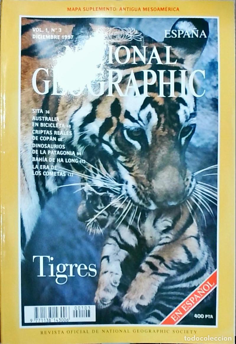 Libros: Nationa Geographic Espa&ntilde;a. Diciembre: Tigres. Australia en bicicleta - REVISTA: