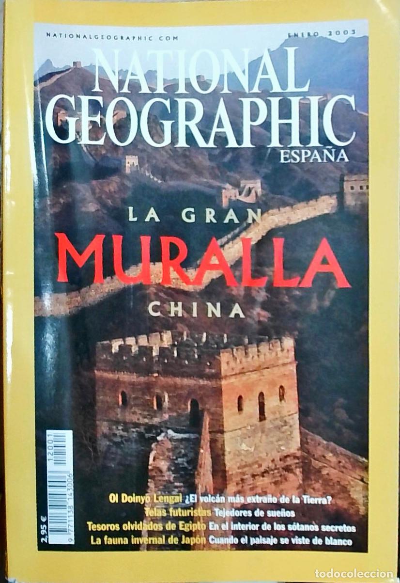 Libros: Nationa Geographic Espa&ntilde;a. Enero: La gran muralla china - REVISTA: