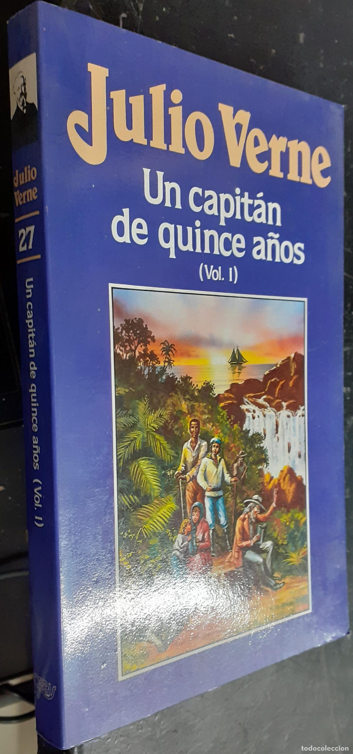 Livres: Un capit&aacute;n de quince a&ntilde;os. 2 tomos - VERNE, Julio:
