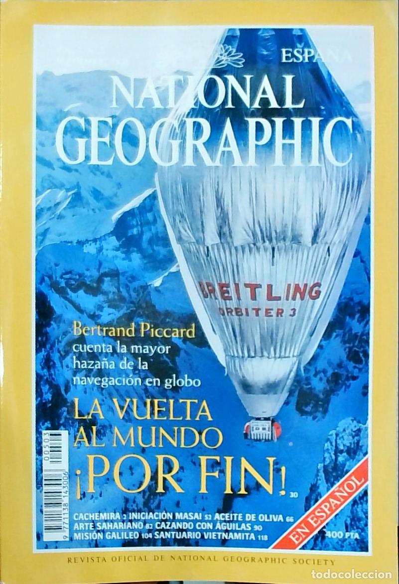 Libri di seconda mano: Nationa Geographic Espa&ntilde;a. Septiembre: Bertrand Piccard cuenta la mayor haza&ntilde;a de navegaci&oacute;n en glob