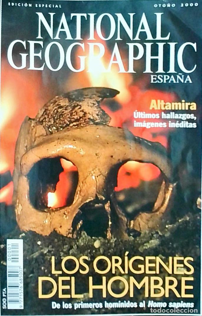 Livres: National Geographic Espa&ntilde;a Edici&oacute;n Especial. Los or&iacute;genes del hombre. De los primeros hom&iacute;nidos al H