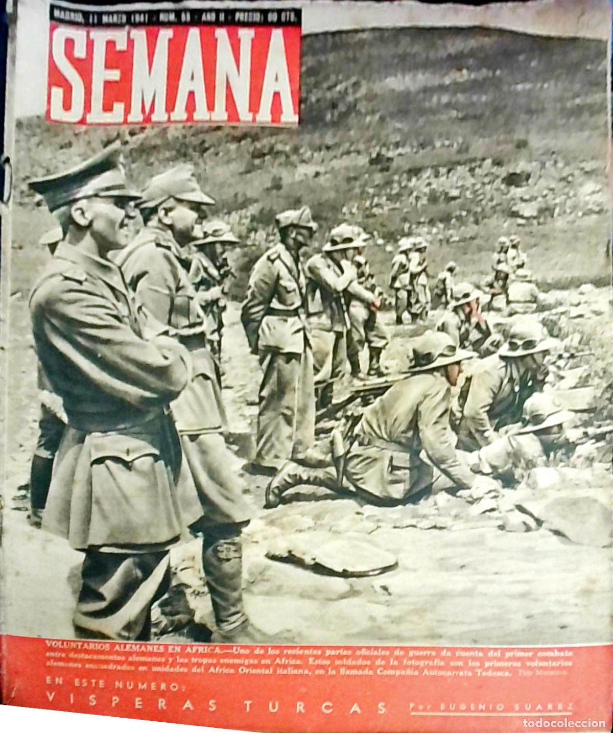 Libros: Revista Semana A&ntilde;o I, N&uacute;m. 55 - REVISTA: