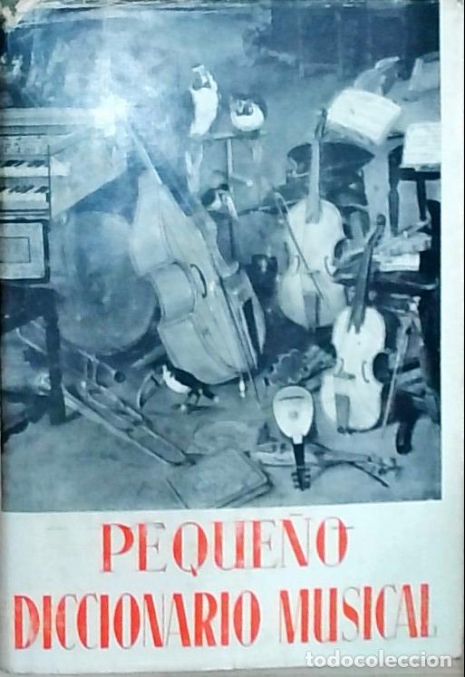 Libros: Peque&ntilde;o Diccionario Musical - Ricardo Bach: