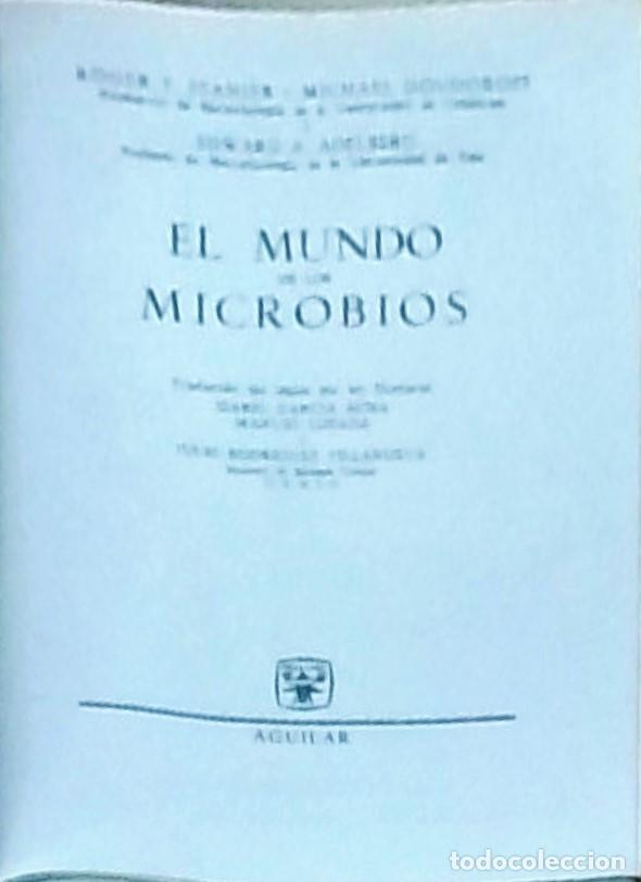 Libri di seconda mano: El mundo de los microbios - Roger Y. Stanier, Michael Doudoroff y Edward A. Adelberg: