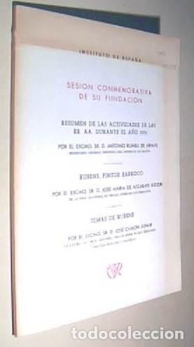 Livros em segunda m&atilde;o: Sesi&oacute;n conmemorativa de su fundaci&oacute;n celebrada el d&iacute;a 30 de enero de 1979. Resumen de las actividade