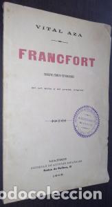 books: Francfort - VITAL AZA: