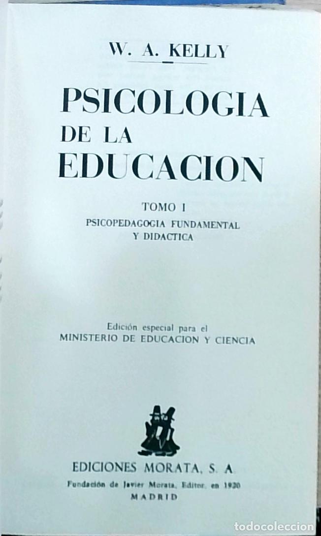 Libri di seconda mano: Psicolog&iacute;a de la educaci&oacute;n. 2 tomos, 1&ordm;: Psicopedagog&iacute;a fundamental y did&aacute;ctica. 2&ordm;: Aplicaciones es
