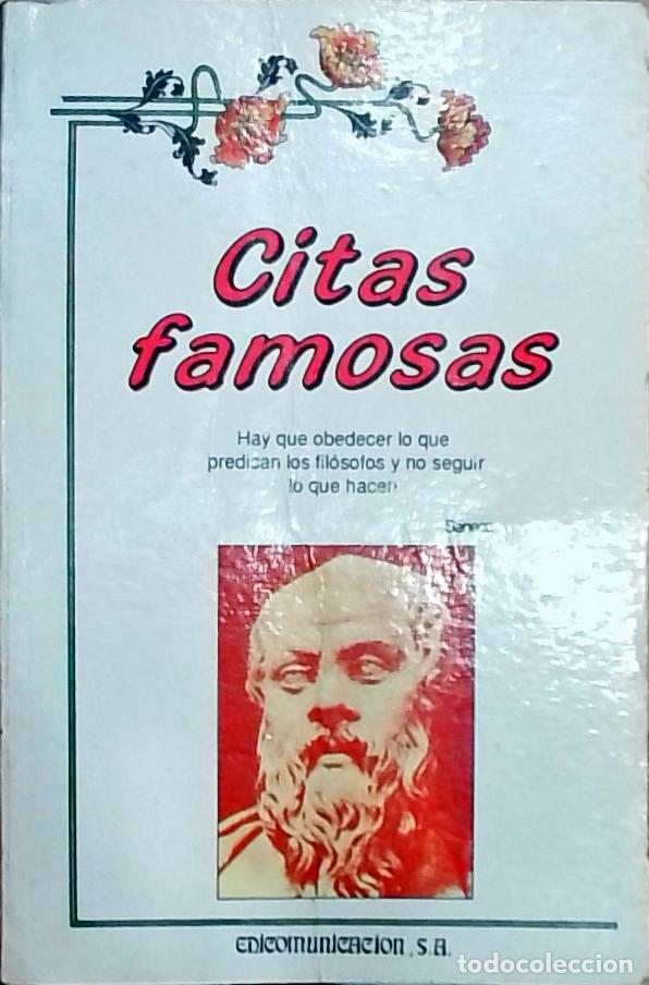 Libros: Citas famosas - Varios Autores: - Foto 1