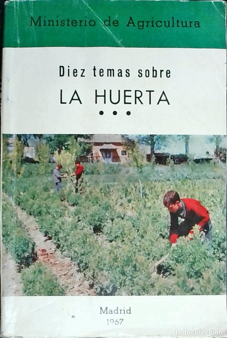 Libri di seconda mano: Diez temas sobre la huerta - Varios autores (C&eacute;sar Arroniz, Gabriel Born&aacute;s, entre otros):