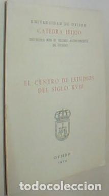 Libros: El Centro de Estudios del siglo XVIII - ANONIMO: - Foto 1