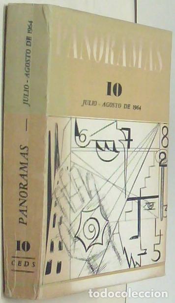 B&uuml;cher: Panoramas. N&ordm; 10. A&ntilde;o II. Publicaci&oacute;n bimestral. Julio - agosto 1964 - AA. VV.: