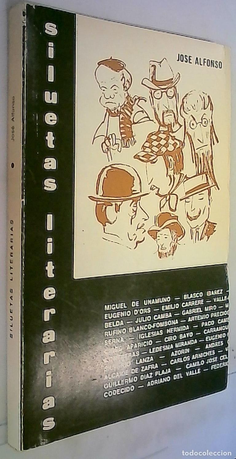Libros: Siluetas literarias - Alfonso, Jos&eacute;: - Foto 1