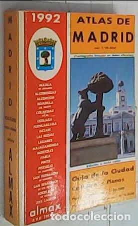 Libri di seconda mano: Atlas de Madrid : gu&iacute;a urbana, callejero, planos escala 1:10.000 - Autores Varios: