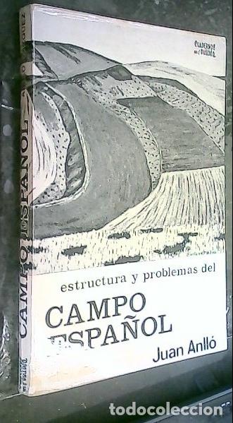 Libri di seconda mano: Estructura y problemas del campo espa&ntilde;ol - Anll&oacute;, Juan: