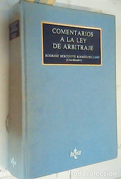 B&uuml;cher: Comentarios a la Ley de arbitraje : ley 36/1988, de 5 de diciembre - Autores Varios:
