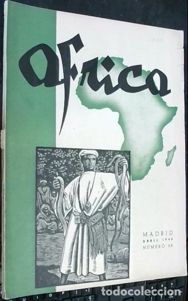 Libri di seconda mano: Africa. Revista de Acci&oacute;n Espa&ntilde;ola n&ordm; 28, Abril - Autores varios:
