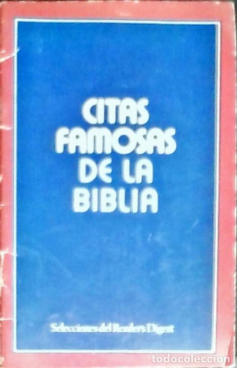 Libros: Citas favoritas de la Biblia - Autores Varios: