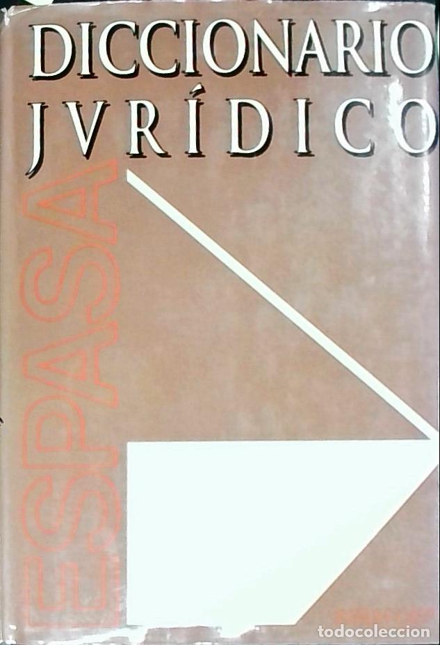Libri di seconda mano: Diccionario jur&iacute;dico - Autores Varios: