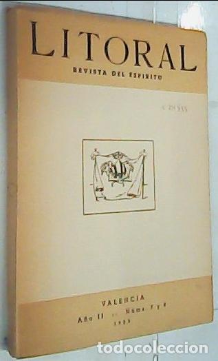 B&uuml;cher: Litoral. Revista del Esp&iacute;ritu A&ntilde;o II n&uacute;ms. 7 y 8 - Autores Varios: