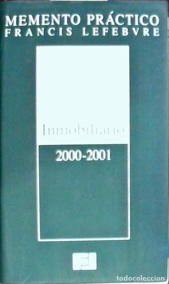 Libri di seconda mano: Memento pr&aacute;ctico inmobiliario, 2000 - 2001 - Autores Varios: