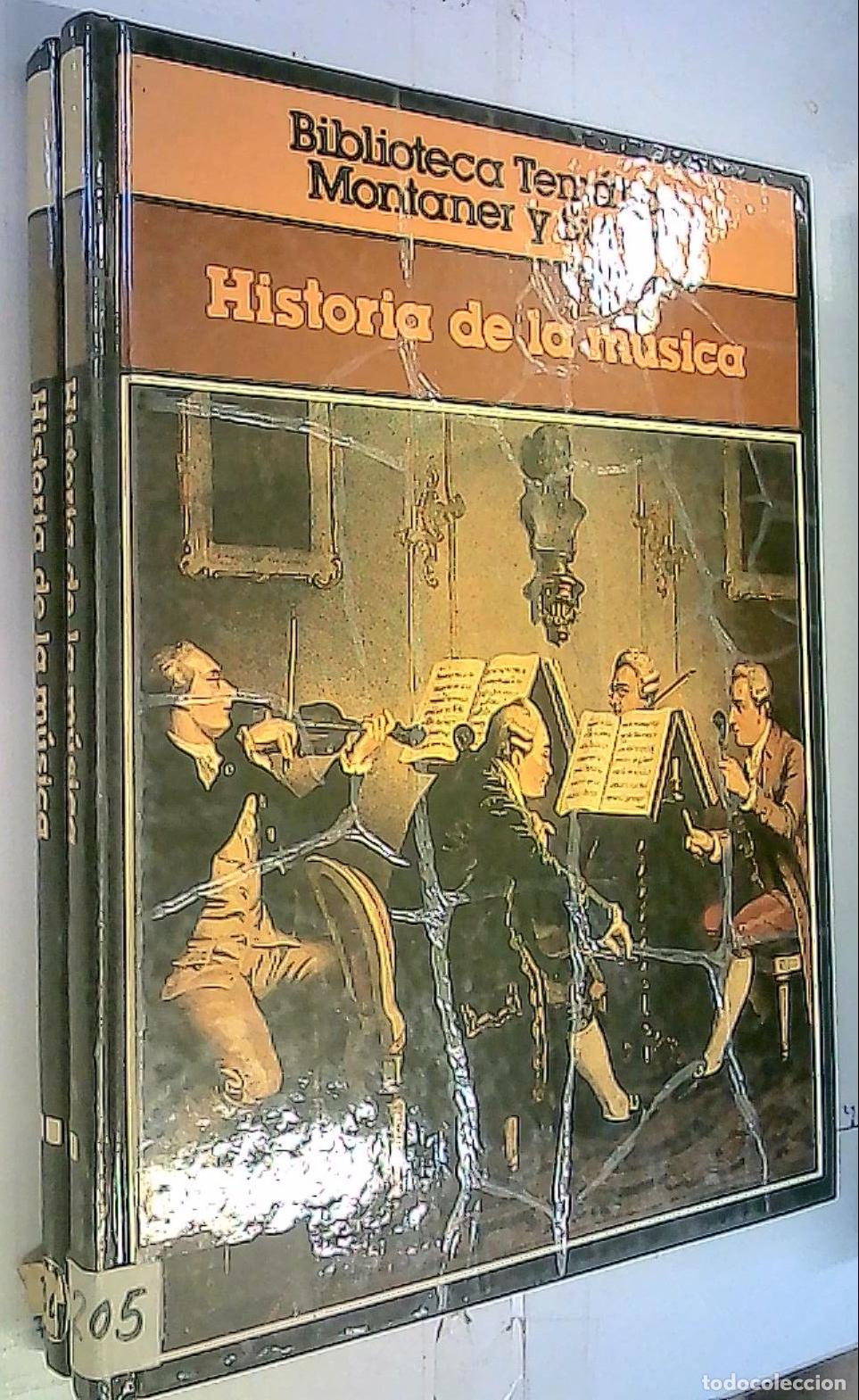 Libri di seconda mano: Historia de la m&uacute;sica. 2 tomos - Autores Varios:
