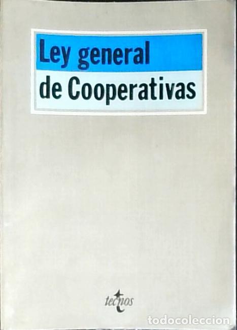 Libros: Ley general de cooperativas - Autores Varios: - Foto 1
