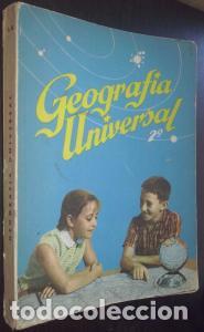 books: Geograf&iacute;a universal. 2&int; curso - ZUBIA, Antonio M.: