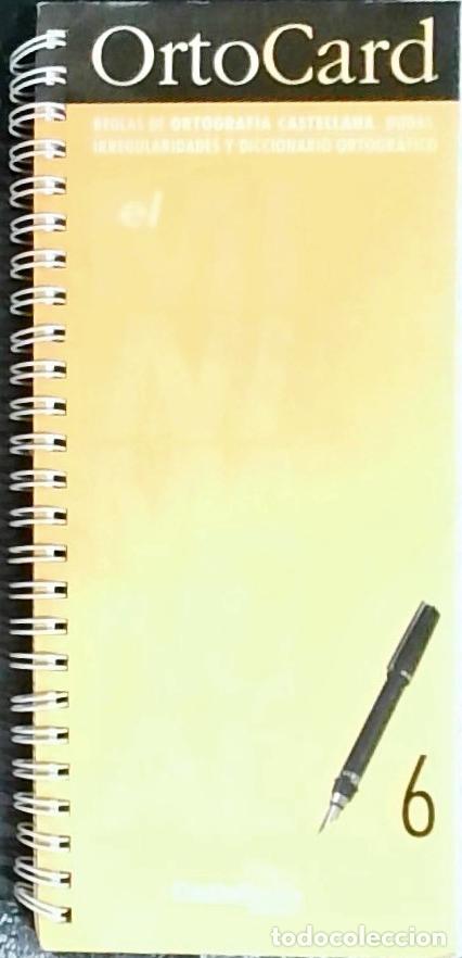 Livros em segunda m&atilde;o: Ortocard : reglas de ortograf&iacute;a castellana:dudas, irregularidades y diccionario ortogr&aacute;fico - Autore