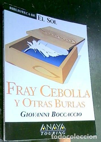 Livros em segunda m&atilde;o: Fray Cebolla y otras burlas - Boccaccio, Giovanni: