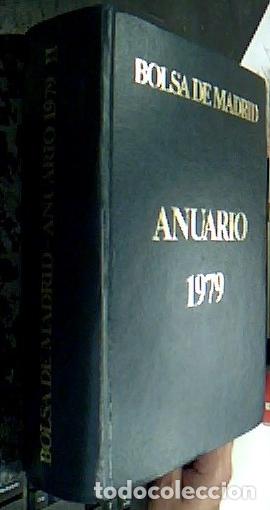 Livros em segunda m&atilde;o: Bolsa de Madrid. Anuario 1979 Tomo II - ANUARIO: