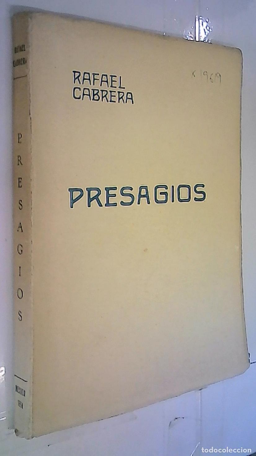 books: Presagios - Cabrera, Rafael: