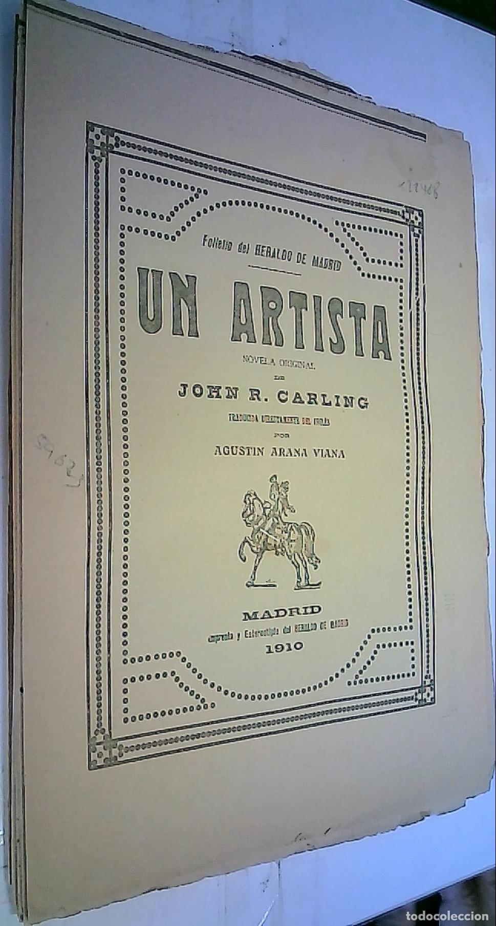 Libri di seconda mano: Un artista. Novela original de? - Carling, John R.: