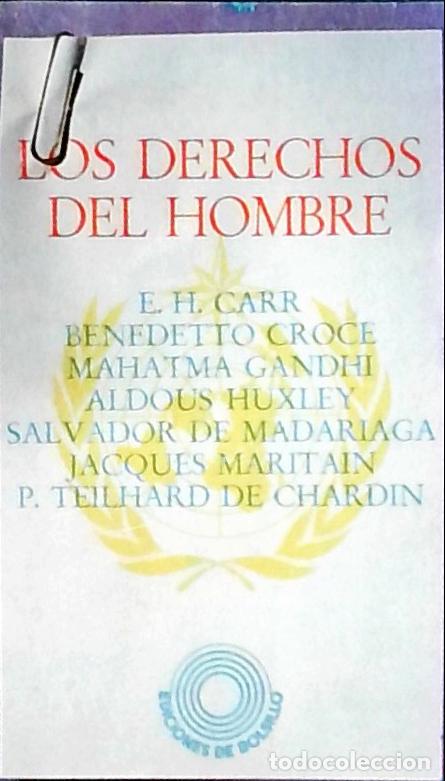 books: Los derechos del hombre - Carr, Edward y otros: