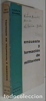books: Encuesta y formaci&oacute;n de militantes - MALAG&Oacute;N, Tom&aacute;s: