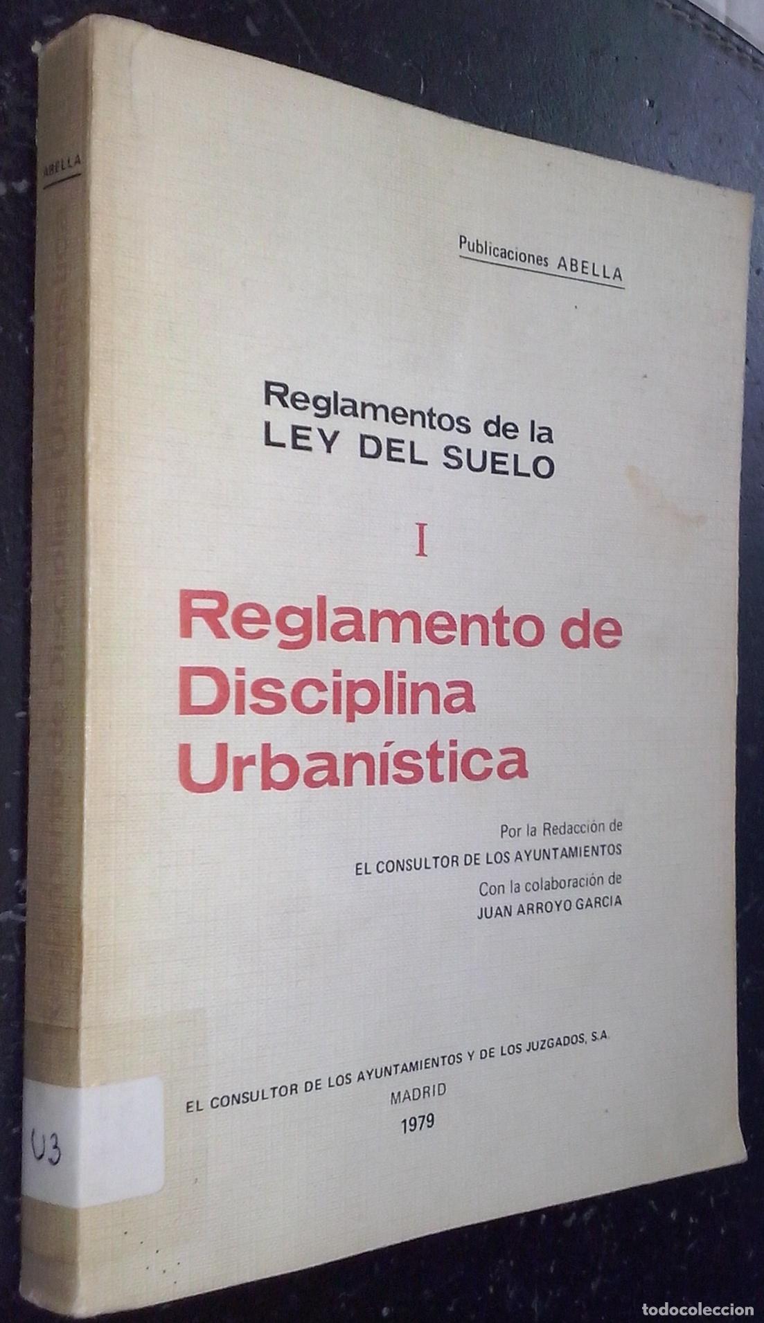 books: Reglamentos de la Ley del suelo I: Reglamento de disciplina urban&iacute;stica - AA. VV.: