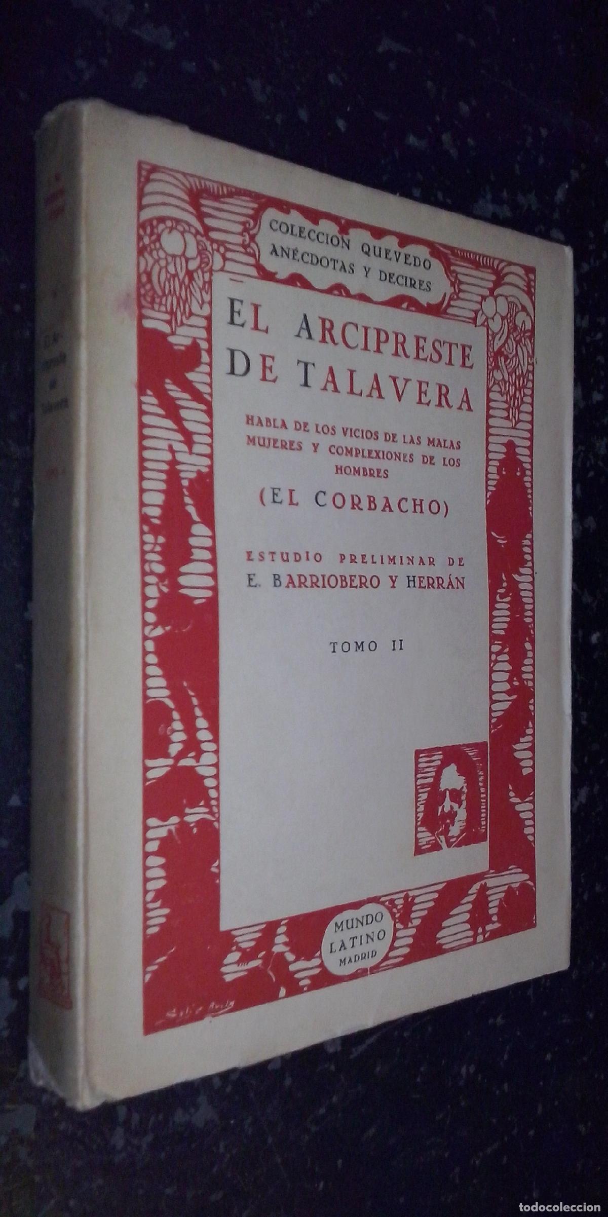 Libros: El Arcipreste de Talavera habla de los vicios de las malas mujeres y complexiones de los hombres (El