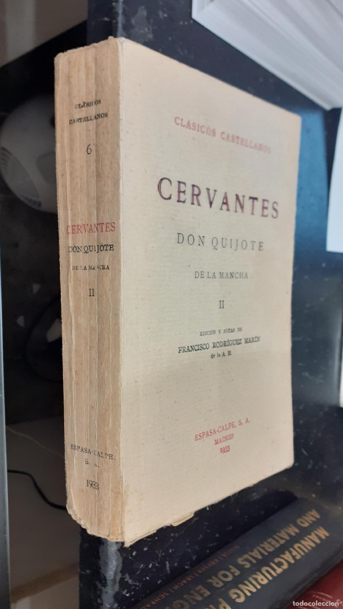 Libros: Don Quijote de la Mancha. II - CERVANTES: - Foto 1