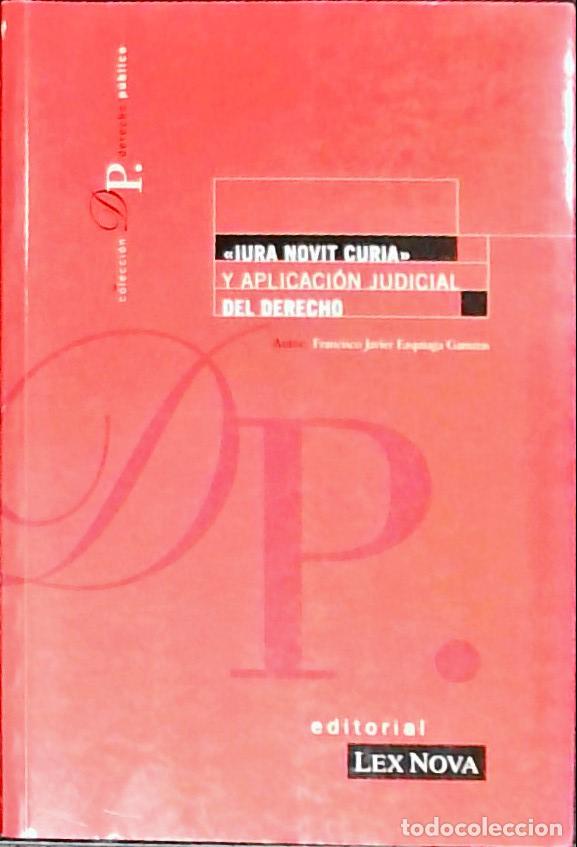 Libri di seconda mano: Iura novit curia y aplicaci&oacute;n del derecho - Ezquiaga Ganuzas, Francisco Javier: