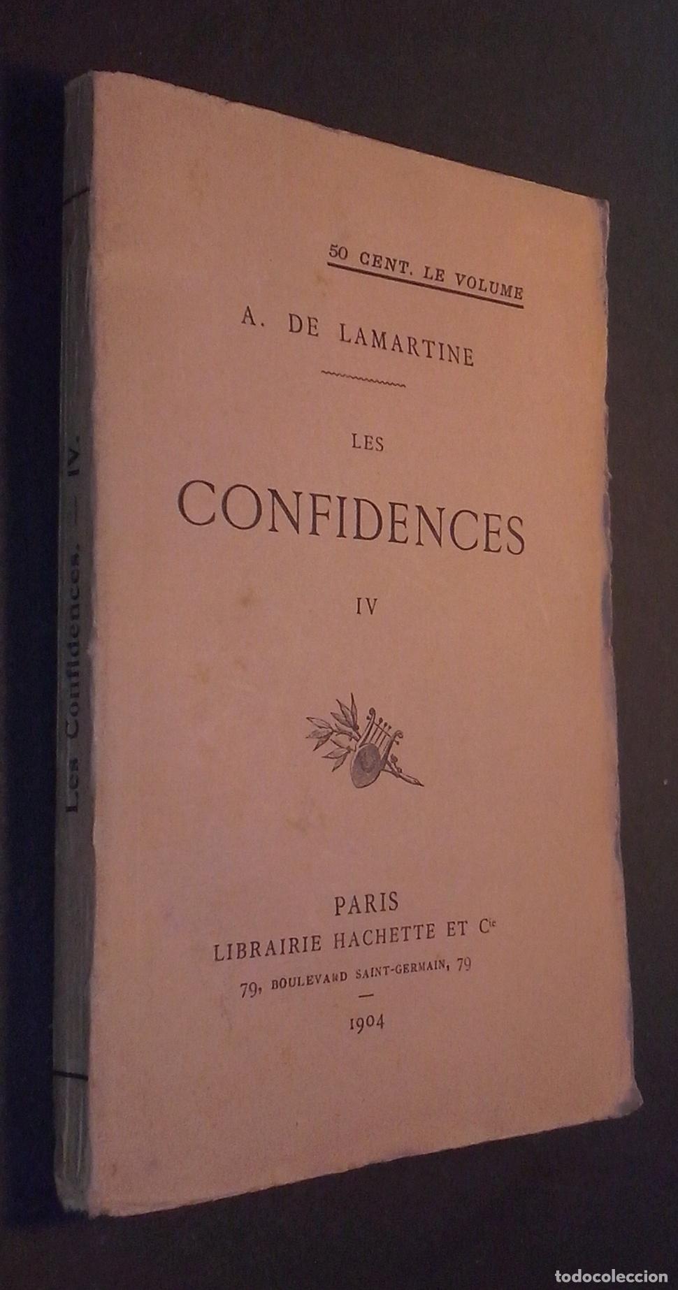 Libros: Oeuvres de... Les confidences IV - LAMARTINE, A. de: - Foto 1