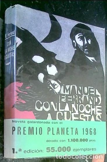 Libros: Con la noche a cuestas - Ferrand, Manuel: - Foto 1