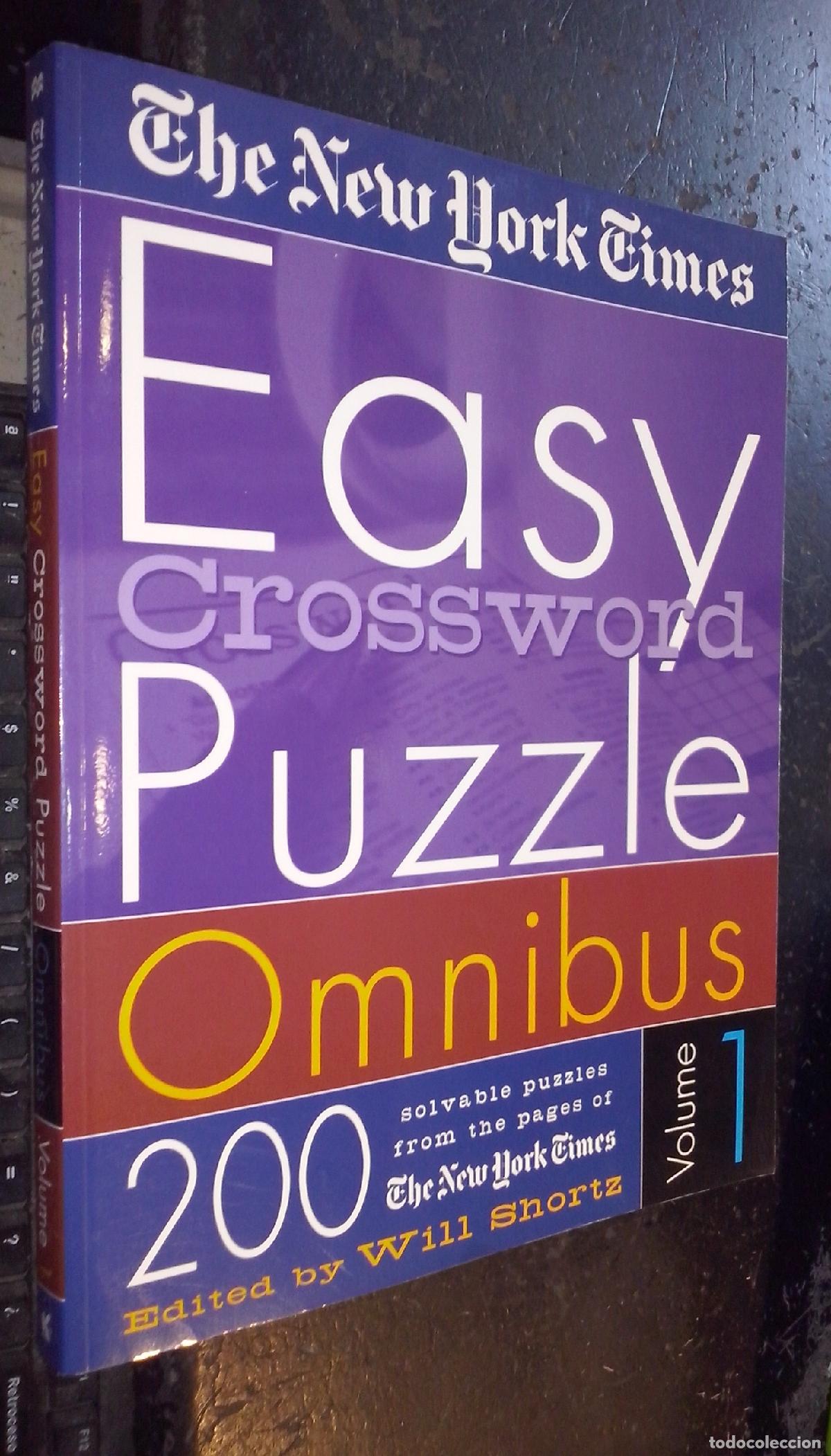 books: Easy Crossword Puzle Omnibus. 200 Solvable Puzzles from the Pages of The New York Times. Volume 1 -