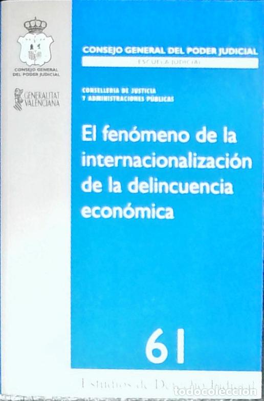 B&uuml;cher: El fen&oacute;meno de la internacionalizaci&oacute;n de la delincuencia econ&oacute;mica - Garc&iacute;a Ar&aacute;n, Mercedes: