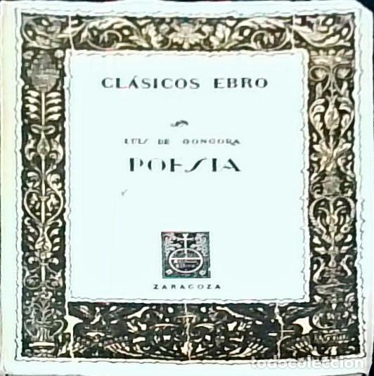 Libros: Poes&iacute;a - G&Oacute;NGORA, Luis de: - Foto 1