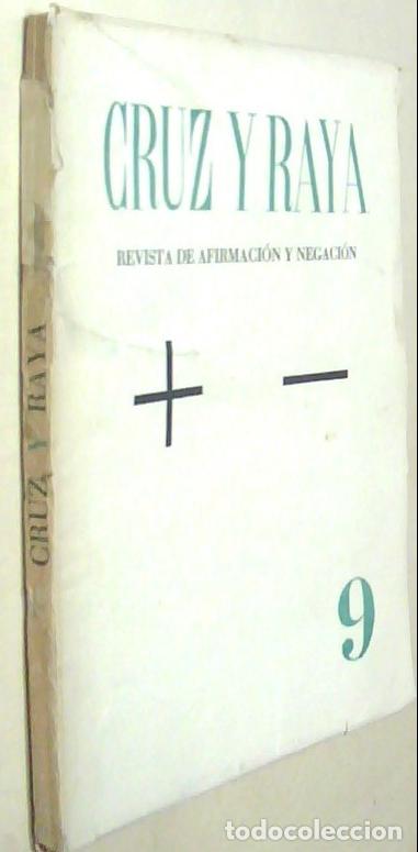 Libros: Cruz y Raya. Revista de Afirmaci&oacute;n y Negaci&oacute;n. N&ordm; 9. Madrid, diciembre 1933 - AA. VV.: