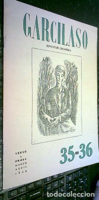 Livros em segunda m&atilde;o: Garcilaso. Juventud Creadora N&ordm; 35-36. Verso y prosa. Marzo 1944 - AA. VV.: