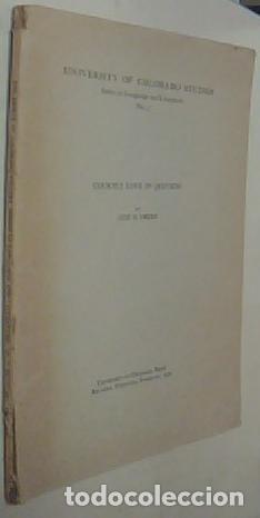 Libros: Courtly Love in Quevedo - GREEN, Otis H.: