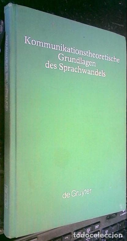 books: Kommunikationstheoretische Grundlagen des Sprachwandels - Herausgegeben von Helmut Ludtke:
