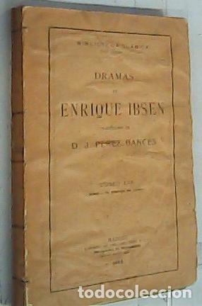 Libri di seconda mano: Brand. Un enemigo del pueblo. Dramas. Tomo III - Ibsen, Enrique: