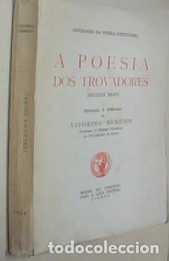 B&uuml;cher: A poesia dos trovadores (S&eacute;culos XII-XV). Selec&ccedil;ao e pref&aacute;cio de ... - AA. VV. - NEMESIO, Vitorino: